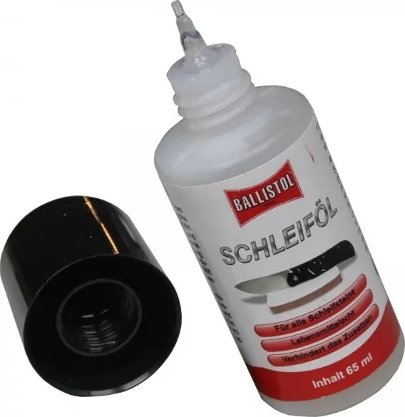 knife.bg-Универсално масло за заточване на ножове - Ballistol Grinding Oil 65 ml-1