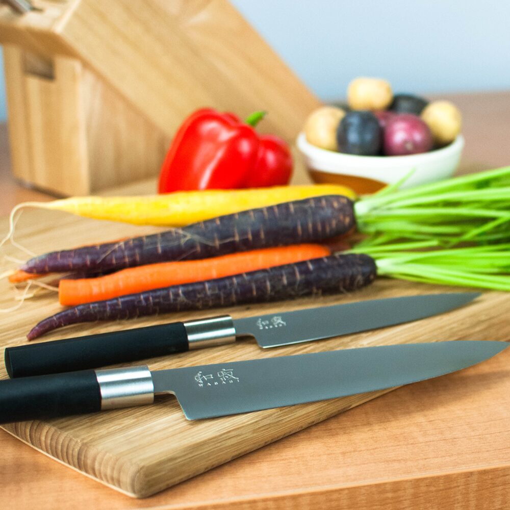 Японски кухненски нож KAI Wasabi Black 6710P 10 см Японски кухненски нож KAI Wasabi Black 6710P 10 см