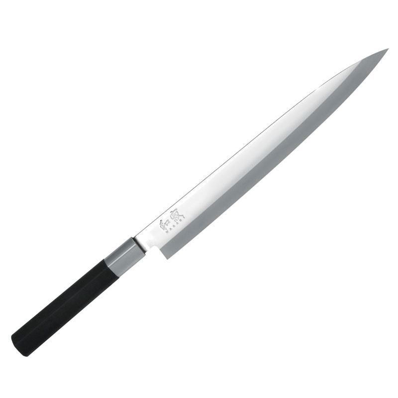 KAI Wasabi Black Yanagiba 24 см - Нож за суши и сашими за дясна ръка KAI Wasabi Black Yanagiba 24 см - Нож за суши и сашими за дясна ръка