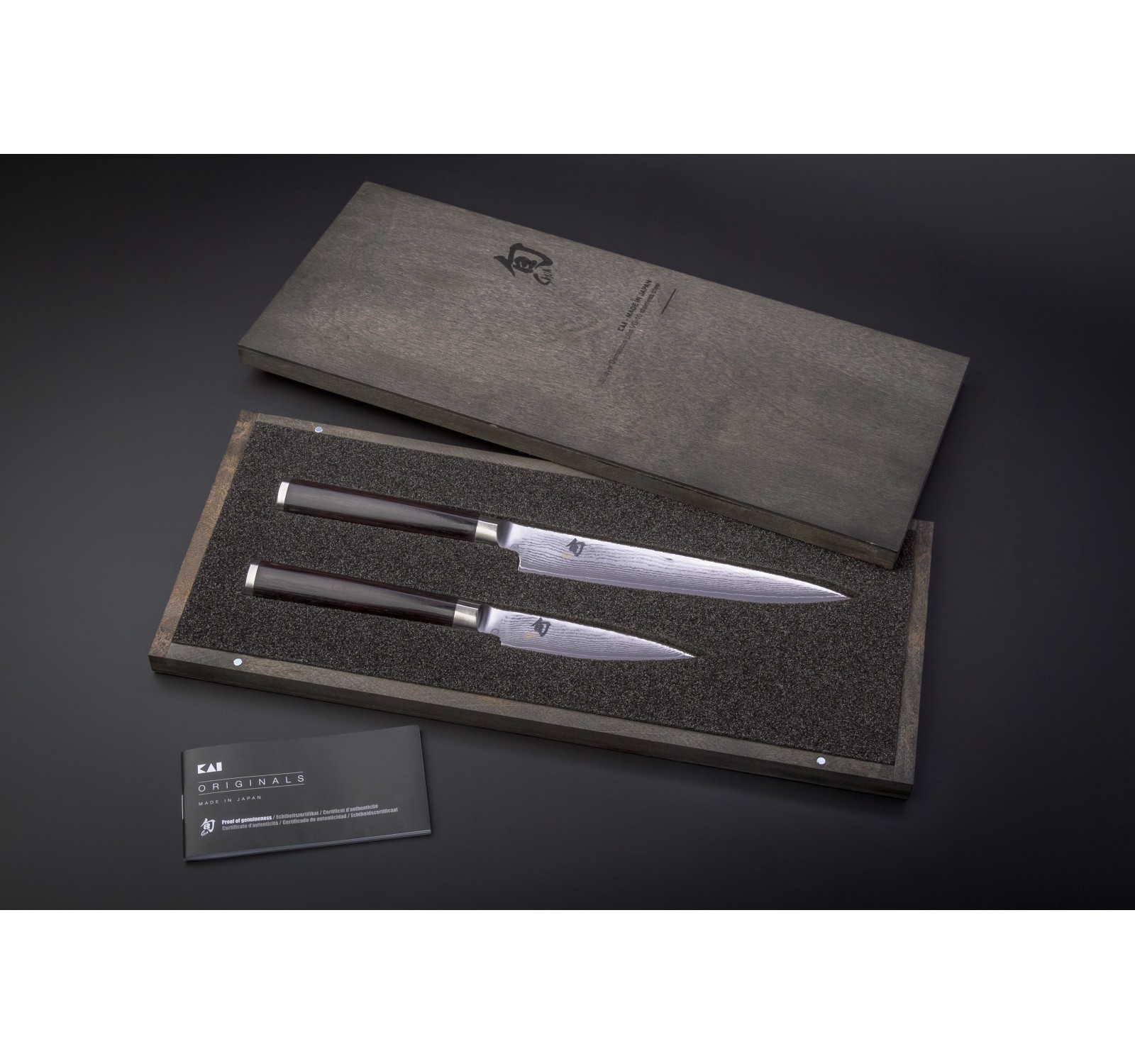 Kai dms-210 комплект 2 ножа в дървена кутия (dm-0700 + dm-0701) Kai dms-210 комплект 2 ножа в дървена кутия (dm-0700 + dm-0701)