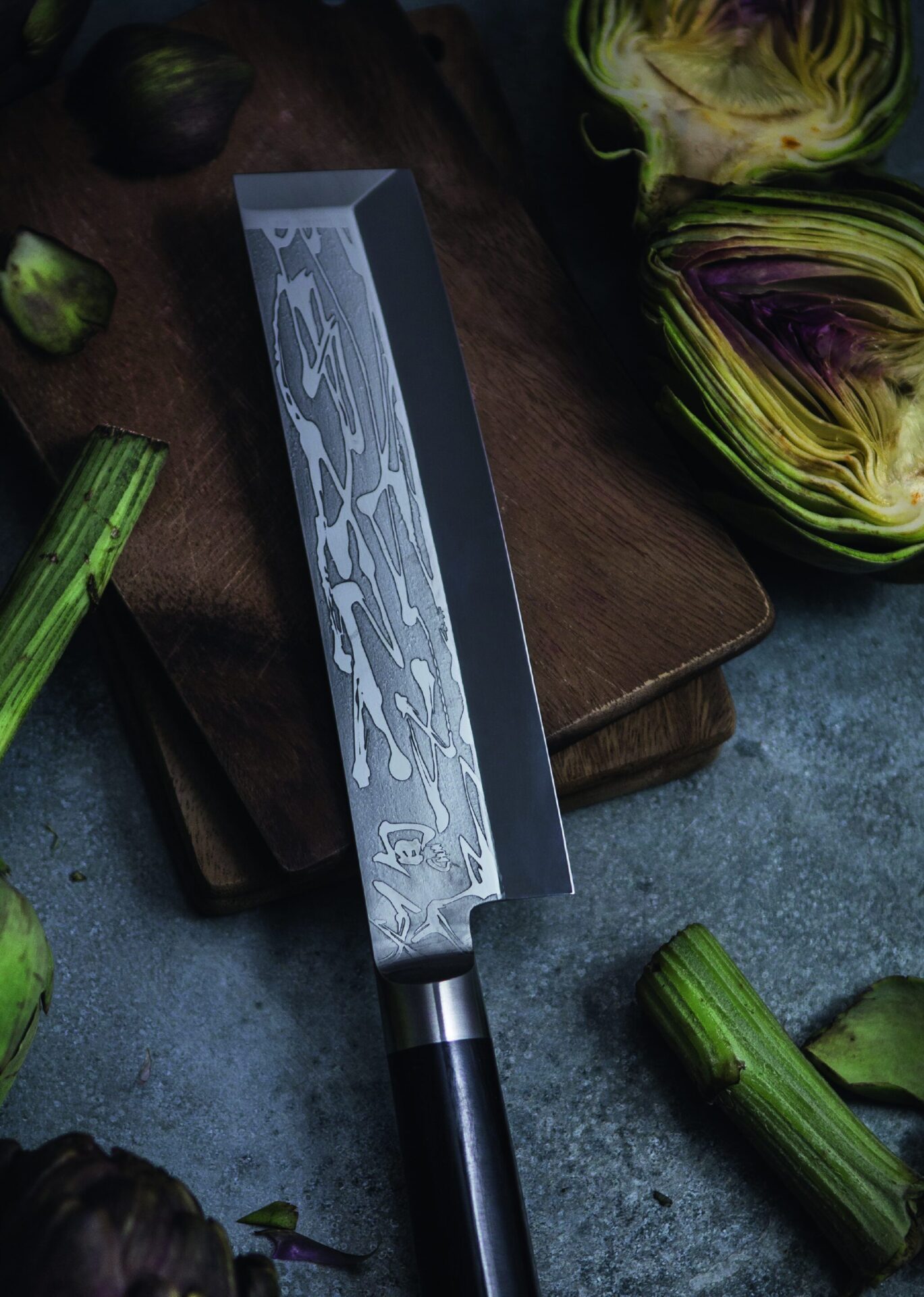 Японски нож за зеленчуци KAI Shun Pro Sho Usuba 16.5 см Японски нож за зеленчуци KAI Shun Pro Sho Usuba 16.5 см
