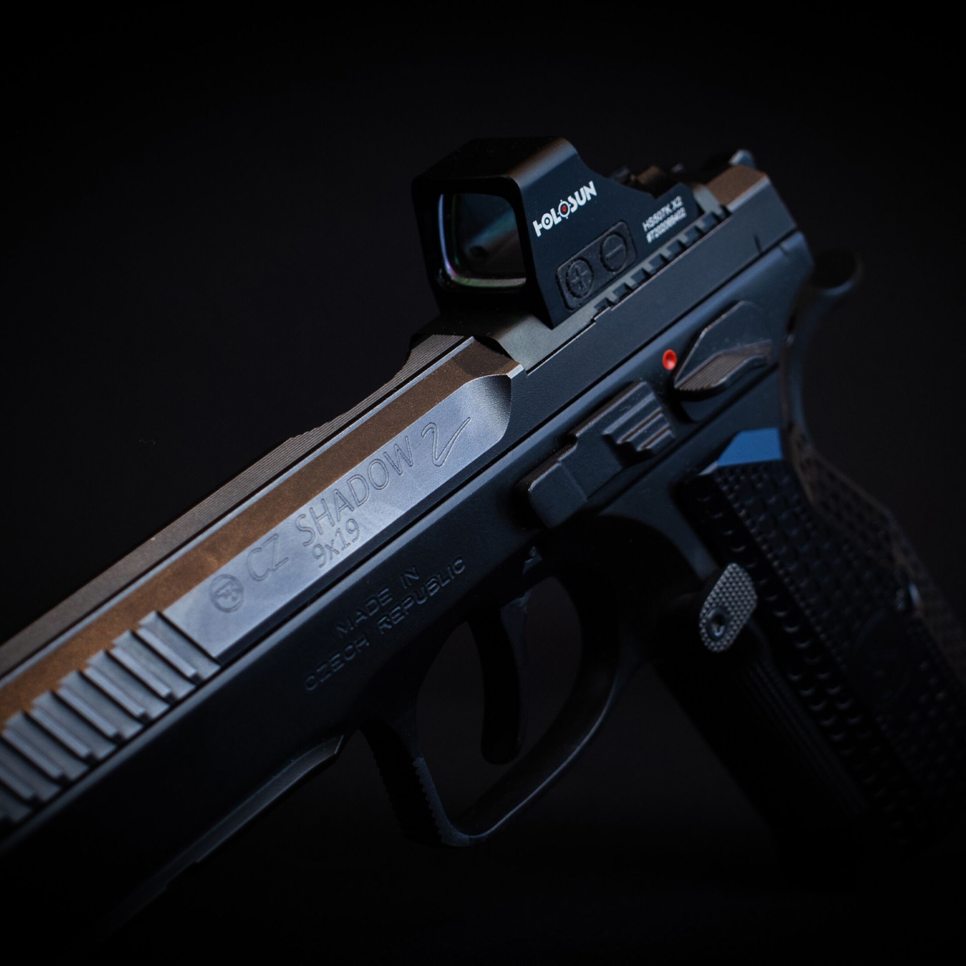 knife.bg-Бързомер Holosun HS507K-X2 – 2 MOA-32 MOA мини панорамен-2 бързомер за пистолет
