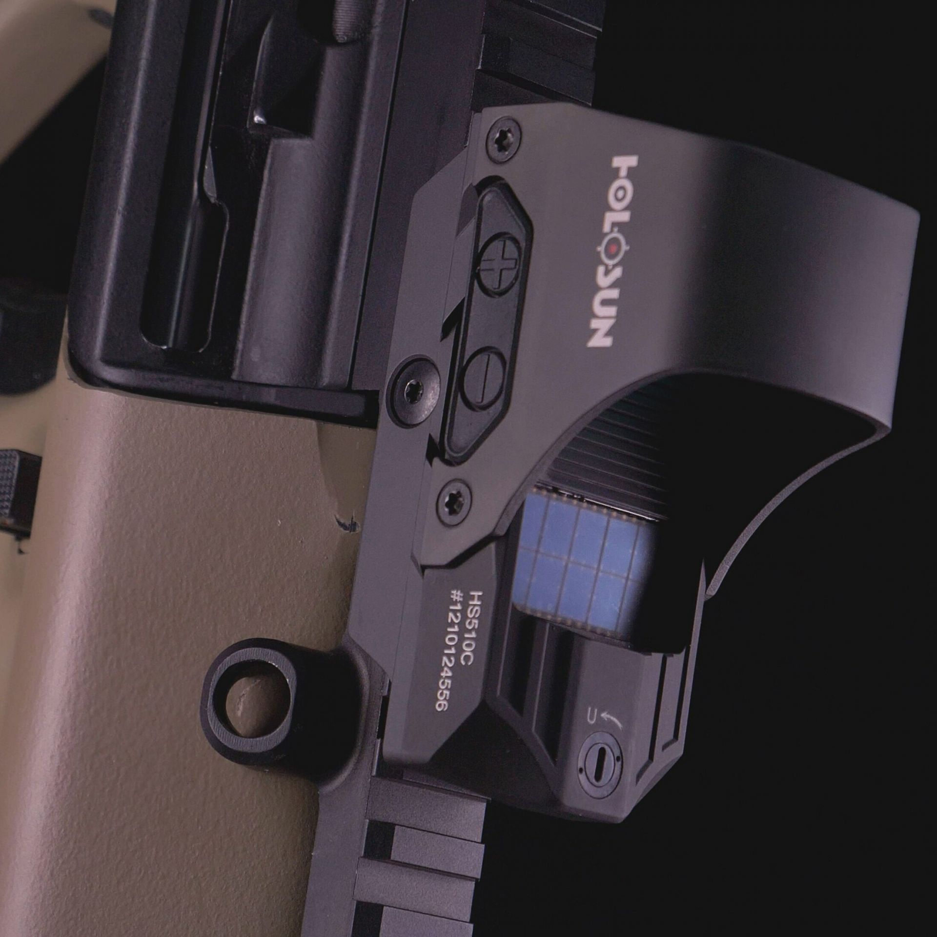knife.bg-Бързомер Holosun HS510C – 2 MOA65 MOA Solar Shake Awake-57 бързомер за пистолет holosun