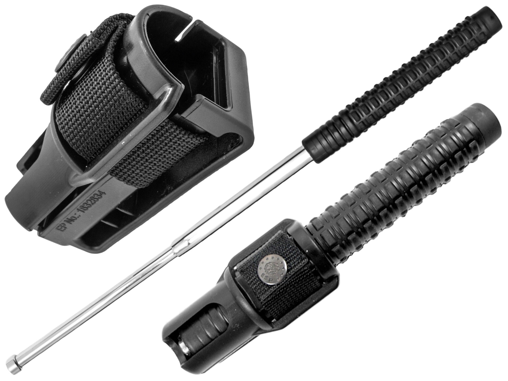 Knife.bg-Класическа телескопична палка ESP 21-(53 см) от хромирана стомана-4 Класическа телескопична палка