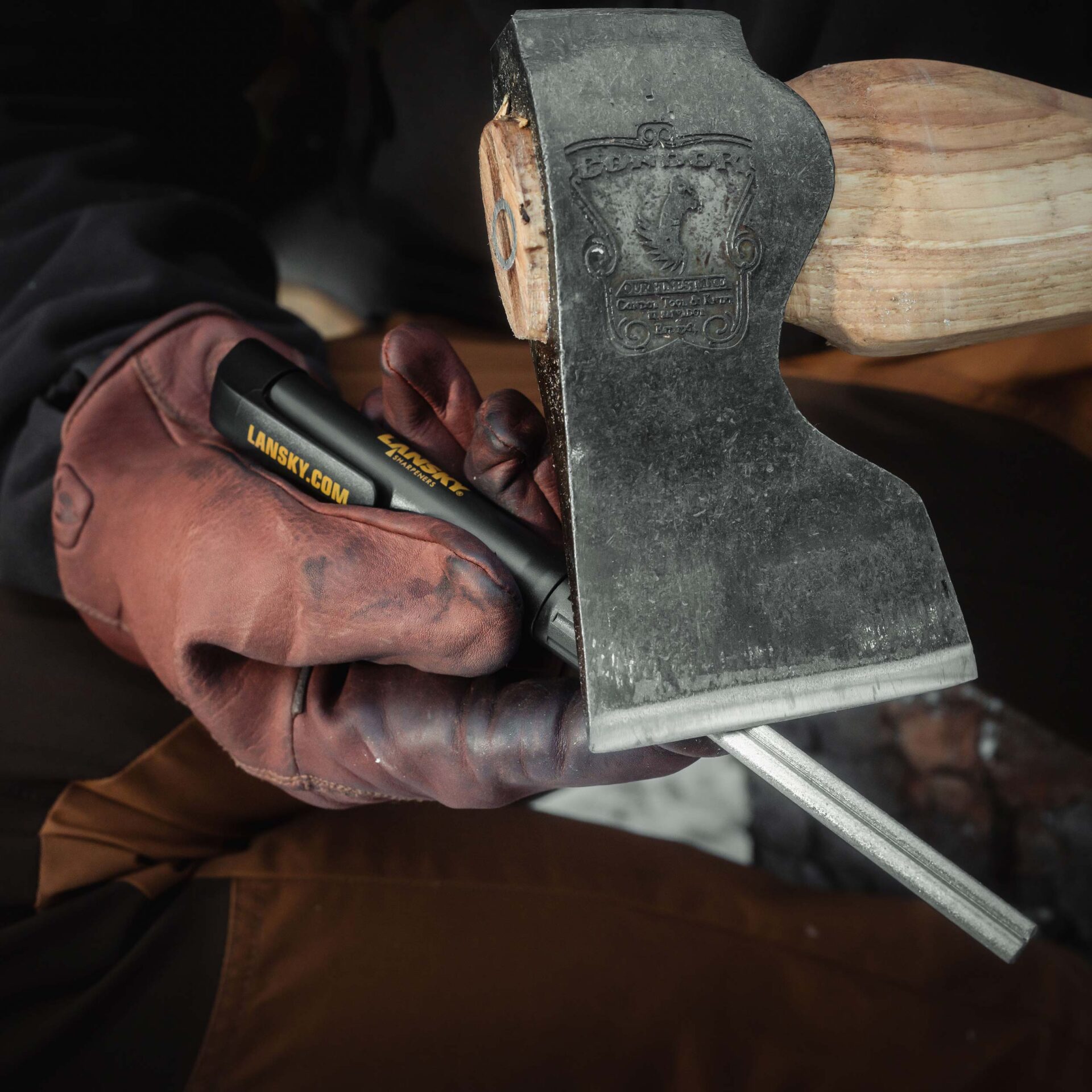 knife.bg-Компактно диамантена точило Lansky Diamond Pen 4 диамантено точило lansky