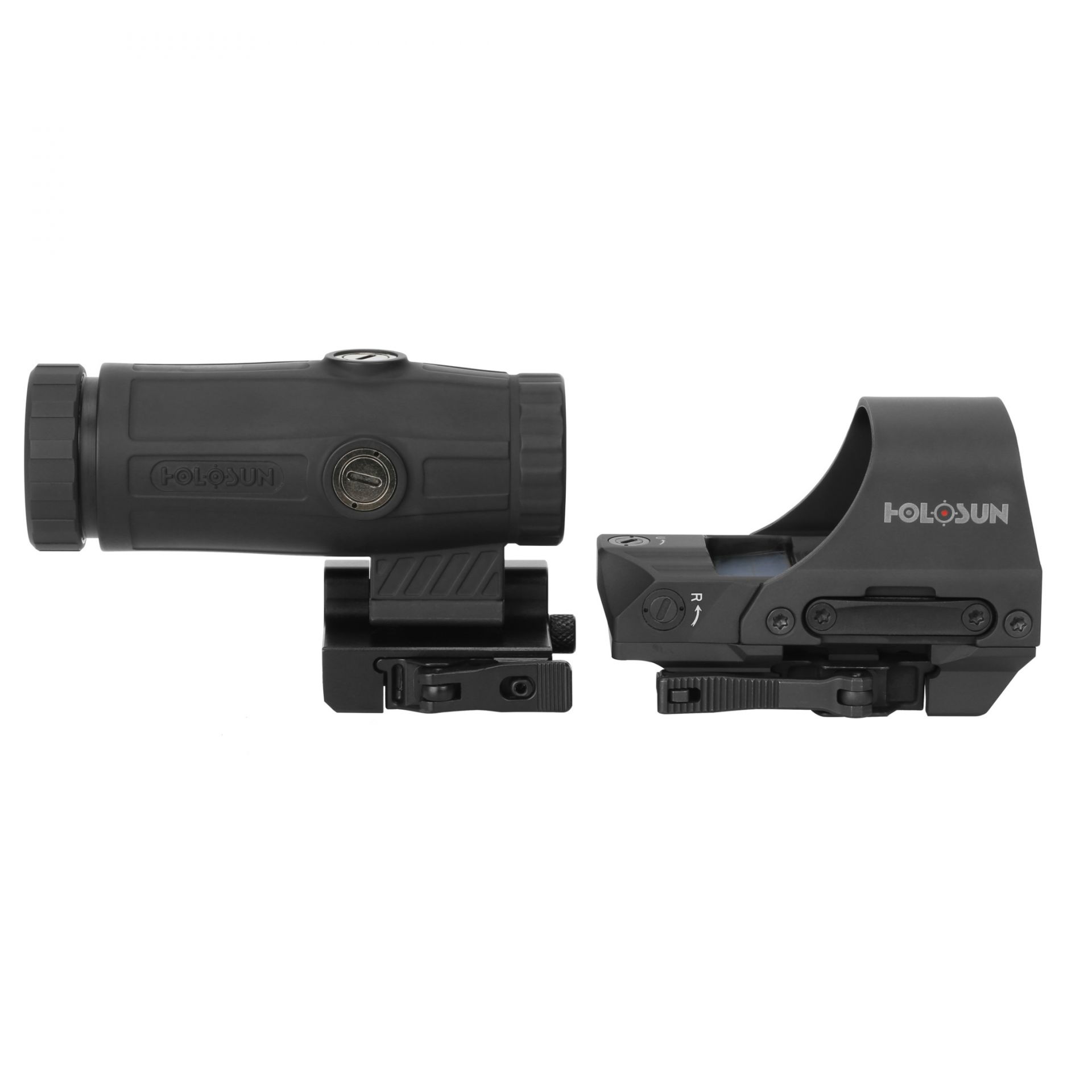 knife.bg-Комплект Holosun HS510C HM3X 3x увеличител – бързомер и магнифаер-3 holosun бързомер за карабина с увеличител