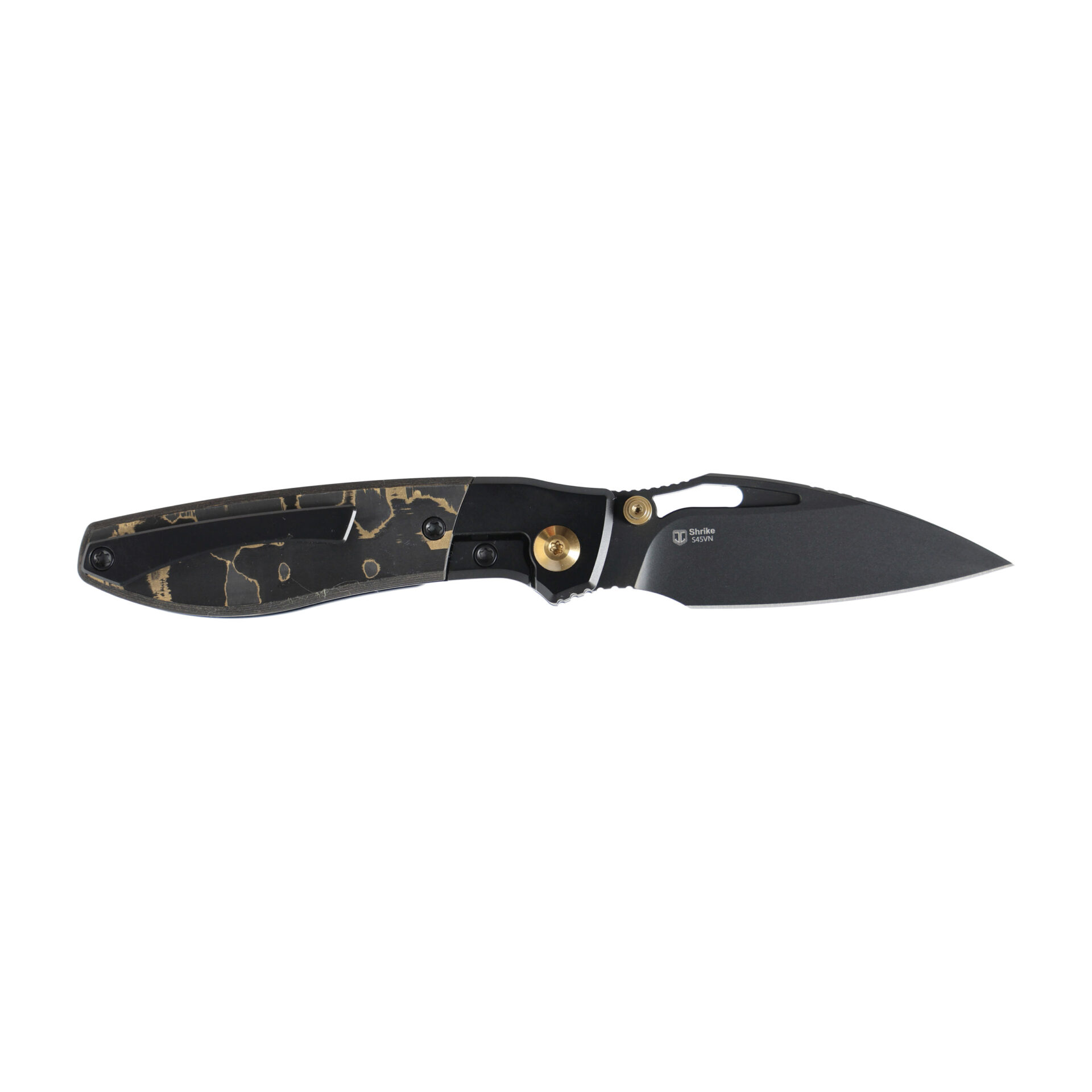 Knife.bg-Сгъваем нож Kizer Shrike CPM-S45VN FatCarbon с DLC покритие-1 Сгъваем нож Kizer Shrike CPM-S45VN FatCarbon