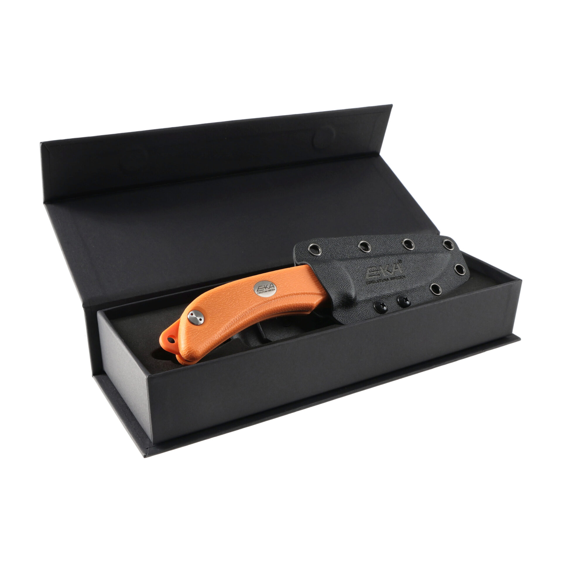 knife.bg-Шведски ловен сгъваем нож Eka SwedBlade G6 с двойно острие и Kydex кания 10 ловен сгъваем нож