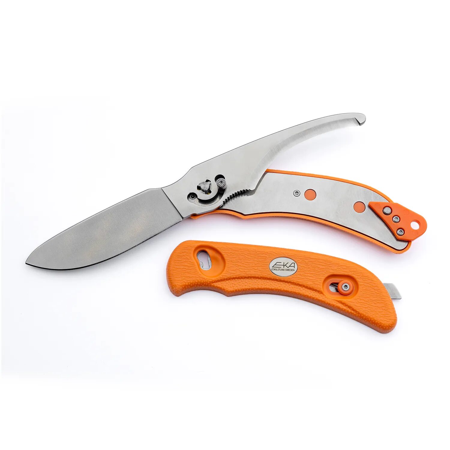 knife.bg-Шведски ловен сгъваем нож Eka SwedBlade G6 с двойно острие и Kydex кания 12 ловен сгъваем нож