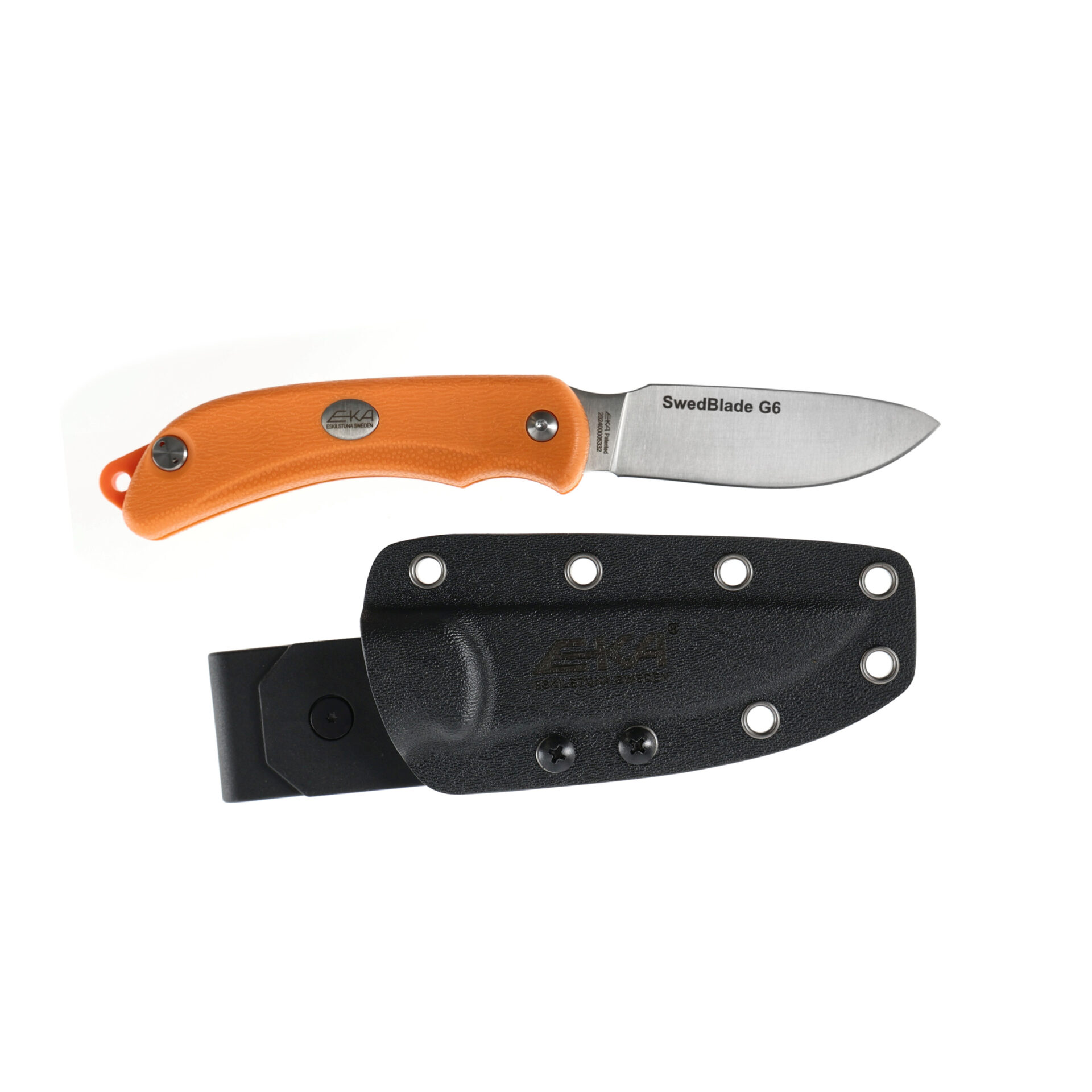 knife.bg-Шведски ловен сгъваем нож Eka SwedBlade G6 с двойно острие и Kydex кания 7 ловен сгъваем нож