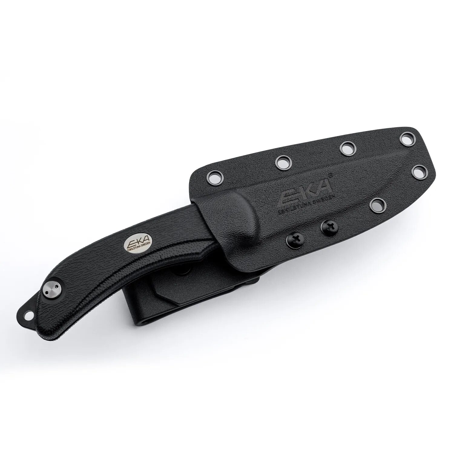 knife.bg-Шведски ловен сгъваем нож Eka SwedBlade G6 с двойно острие и Kydex кания - черен 7 Шведски ловен сгъваем нож Eka SwedBlade G6 с двойно острие и Kydex кания - черен
