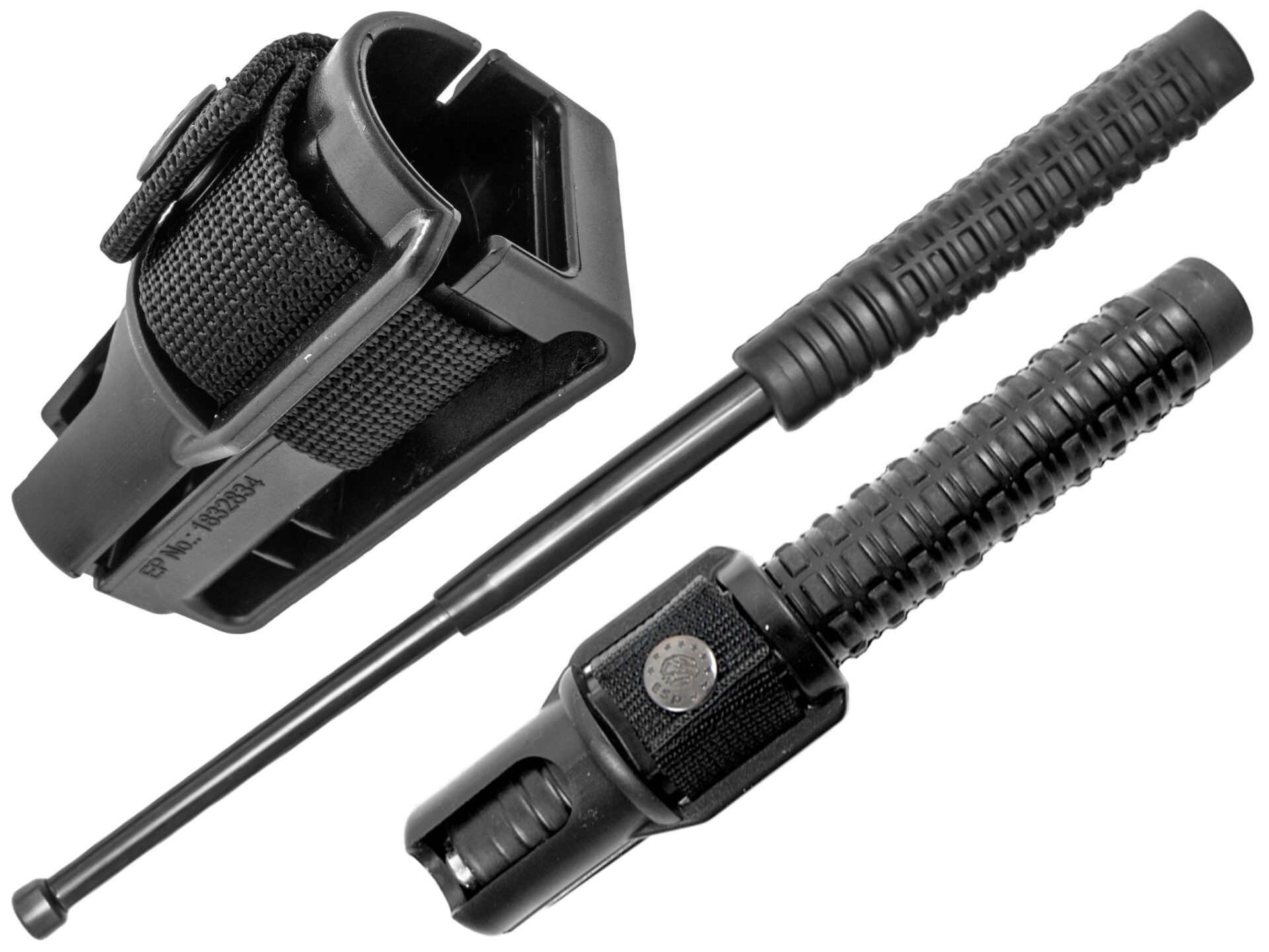 Knife.bg-Закалена телескопична палка ESP 16 (40 см) от стомана Cro-Mo 4130-6 Закалена телескопична палка