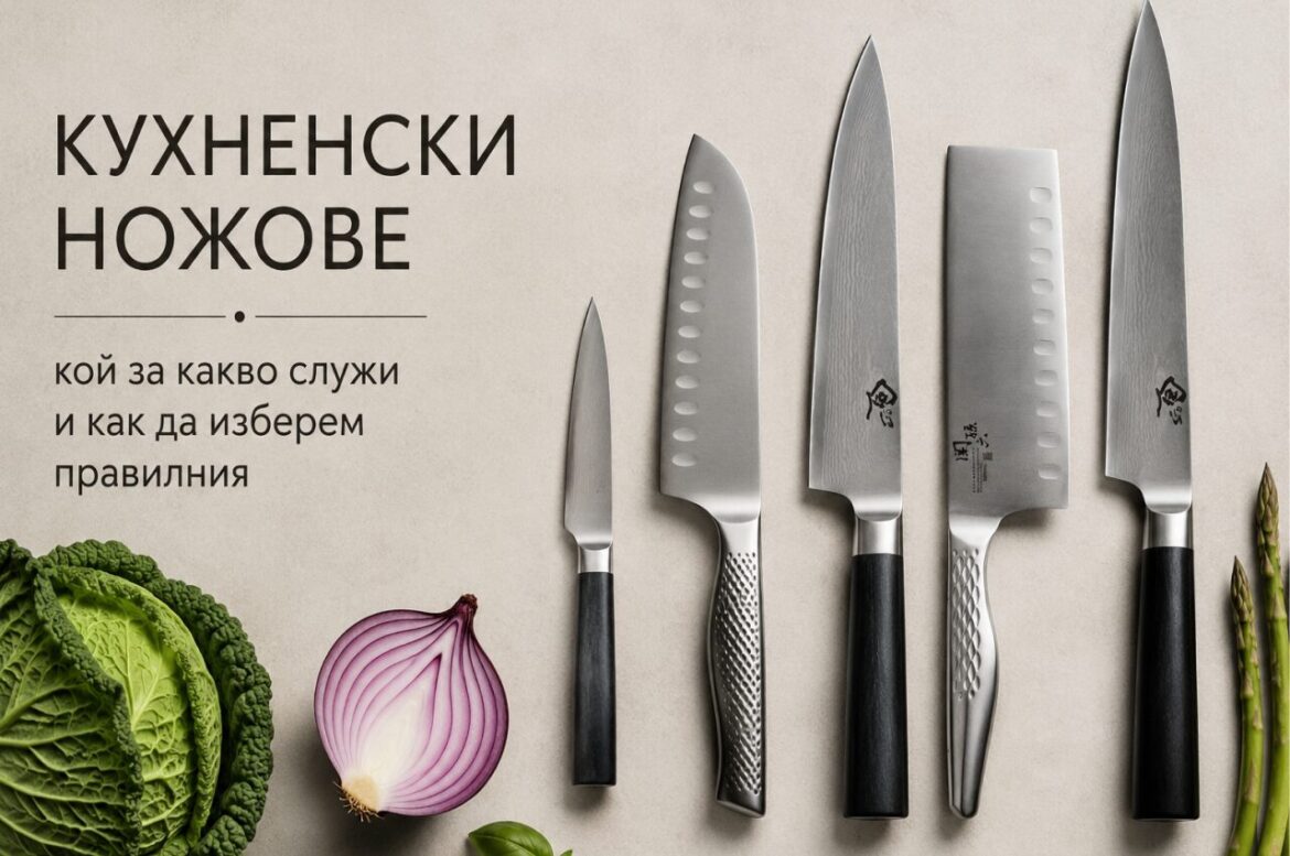 Кухненски ножове — кой за какво служи и как да изберем правилния