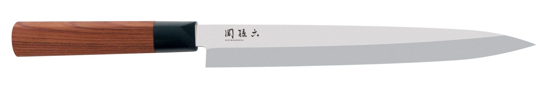 Японски нож за суши KAI Seki Magoroku Red Wood Yanagiba 24 см Японски нож за суши KAI Seki Magoroku Red Wood Yanagiba 24 см