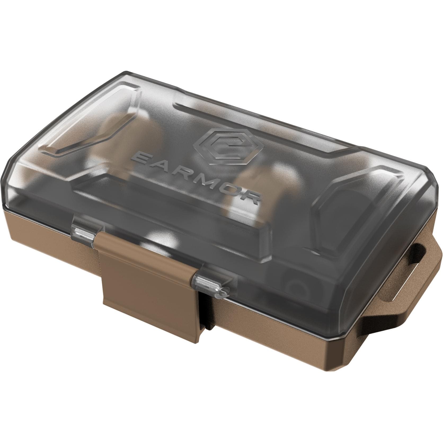 knife.bg-Активни електронни тапи за уши с Bluetooth и AI асистент Earmor M23T – Coyote 4 активни тапи за стрелба