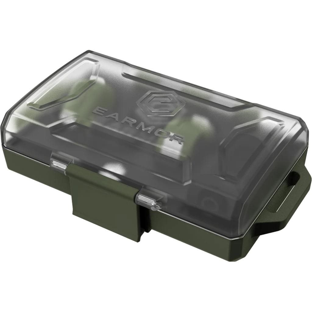 knife.bg-Активни електронни тапи за уши с Bluetooth и AI асистент Earmor M23T – Военно зелено 4 активни тапи за стрелба